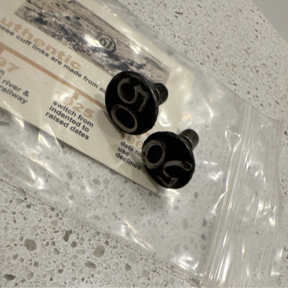 Vintage Black Cufflinks
